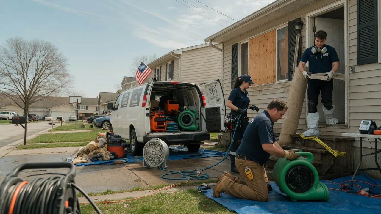 Water Damage Restoration in Hazel Hurst, PA near me